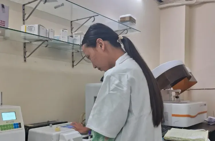 Bishnu Maya Gurung for On-Job-Learning at Siliguri Hospital