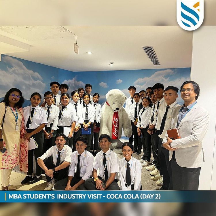 Management Students at Coca Cola Office in Delhi 