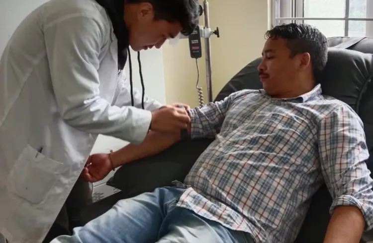 Pema Namgyal Bhutia for On-Job-Learning at Ruchi Diagnostic, Gangtok