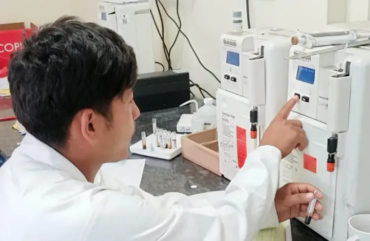 Sudip Subba for On-Job Training at STNM, Gangtok