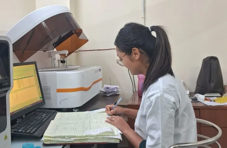 Pranita Pradhan for On-Job Training at CRH Manipal, Gangtok