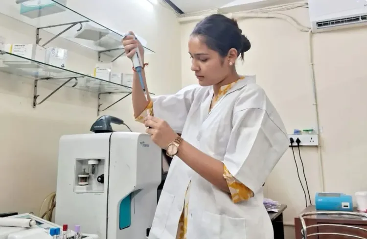 Anamika Chettri for On-Job Learning at Mukherjee Hospital, Silliguri
