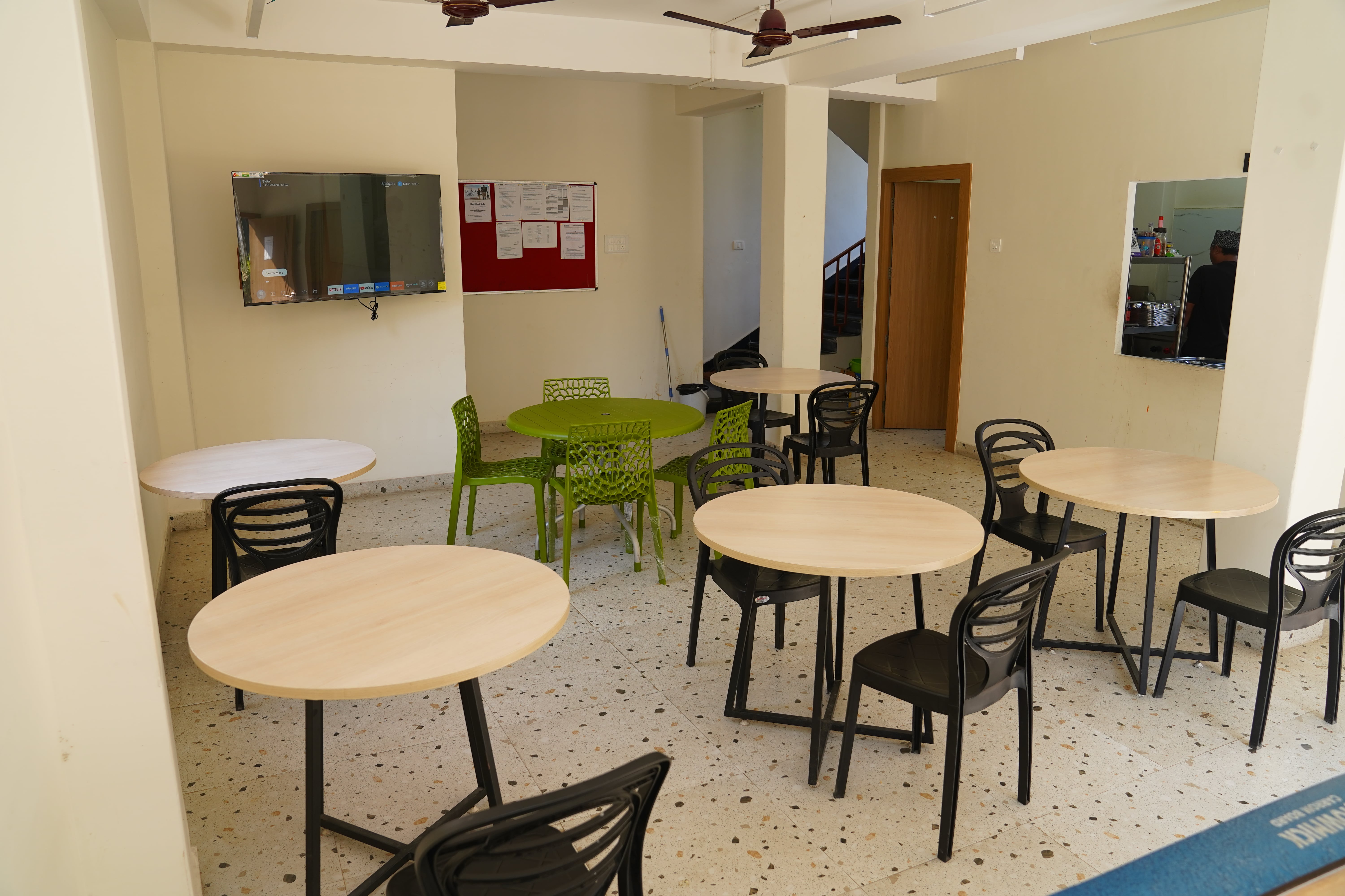 Common areas designed for student comfort