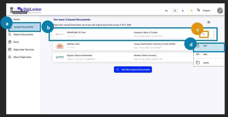 Screenshot of step 10 for ABC Login